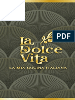 Menu La Dolce Vita 2022