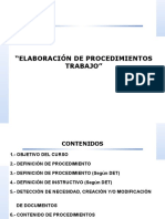 8 Elaboración de Procedimientos Seguros de Trabajo