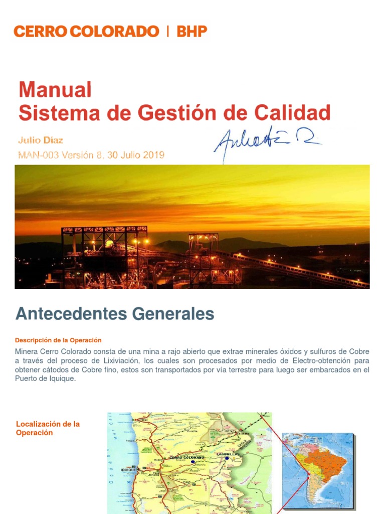 MAN-003 Manual Del Sistema de Gestion de Calidad | PDF | Sistema de ...