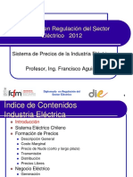 15 Sistema de Precios en El Mercado Eléctrico Chileno Francisco Aguirre 140612