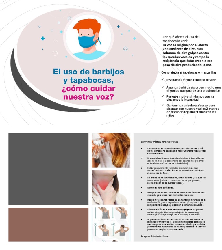 Consejos para El Cuidado de La Voz | PDF