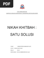 Download Nikah Khitbah Satu Solusi by Fittri Fahmi SN66639596 doc pdf