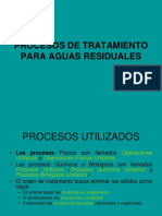 7º Tema - PROCESOS DE TRATAMIENTO