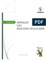 Annales Classees Corrigees Biologie Cellulaire