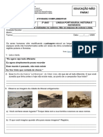 Leitura e Interpretação de Trecho de Música e Imagem Transformação Da Paisagem Natural Mudanças e Permanências Macaé