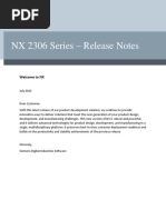 NX 2306 Series Release Notes 2306.3000