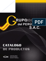 Catalogo de Productos Grupo Obgems Del Peru Sac 2018
