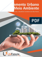 Planejamento Urbano e Meio Ambiente (UniFatecie)