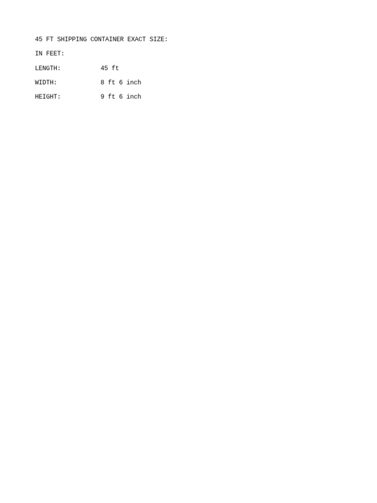 exact-container-size-pdf