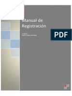 Manual Registración