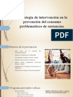 2.1. Estrategia de Intervención en La Prevención Del Consumo