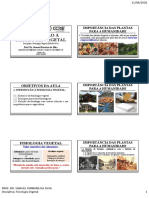 Aula 1 - Introdução à Fisiologia Vegetal