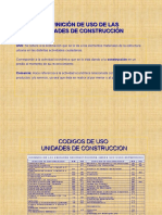 Apuntes USOS CONSTRUCCIONES