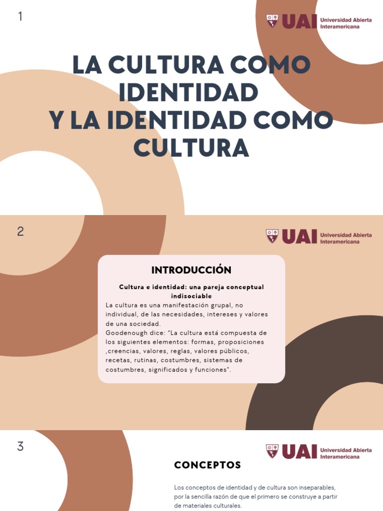 Cultura e Identidad: Un Vínculo Esencial | PDF | Multiculturalismo ...
