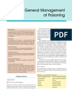 General Principles Involved in The Management of Poisoning