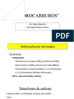 Hidrocarburos Halogenados. Metahemoglobinas