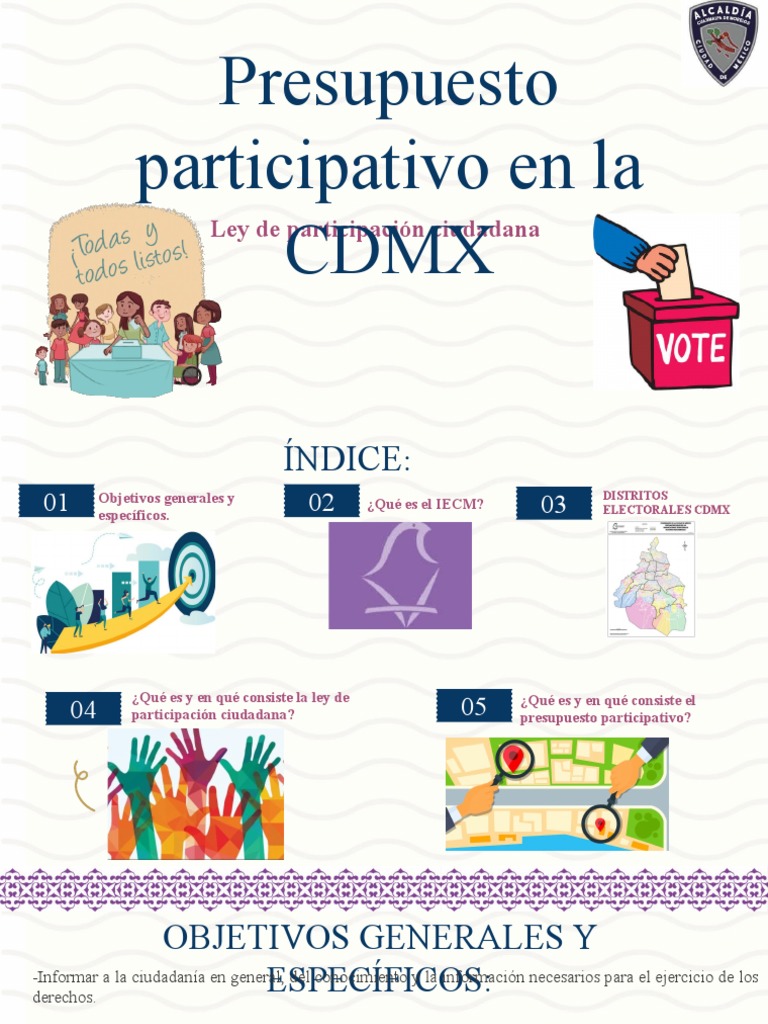 Presupuesto Participativo en La CDMX | PDF