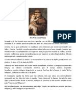 San Antonio de Padua Historia y Dos Imágenes
