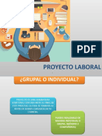 Proyecto Laboral 2017. Grupal o Individual