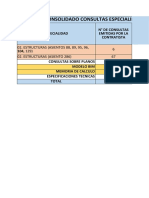 Cuadro de Consultas Estructuras