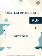 Strategi Distribusi