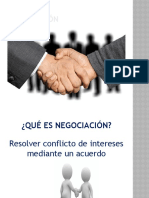 Principios de La Negociación