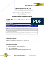 Actividad Docencia U4 Gestiã N Estratã Gica