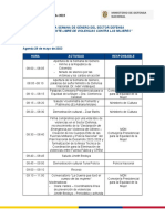 Agenda Apertura Semana de Género 290523