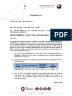 CIRCULAR No. 010 de 2023 Curso Derecho Publico ER EPG