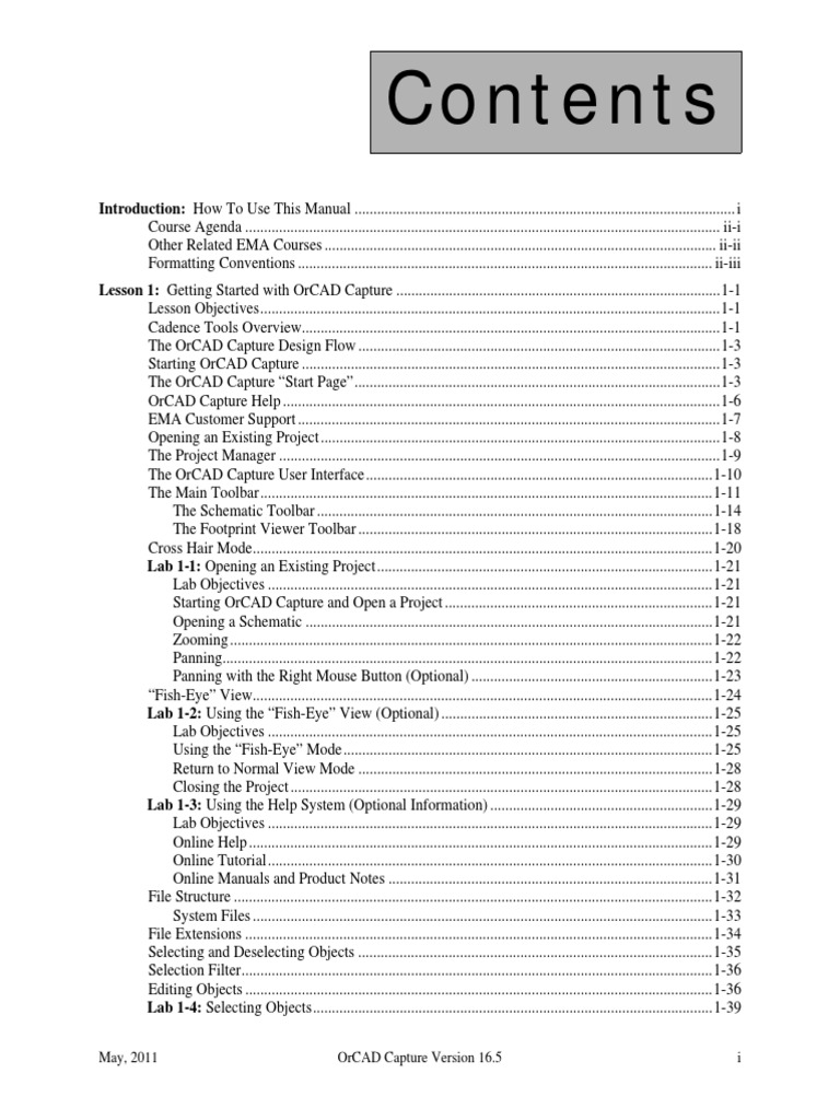 Ya-OrCAD Capture 16 5 TrainingManual | PDF