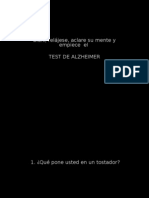 Test de Alzheimer
