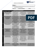 Rubrica Sistemas de Entrenamiento