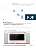 8.4.1.3 Packet Tracer - Using The Cisco IOS Show Commands