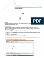 8.3.2.5 Packet Tracer - Navigating The IOS