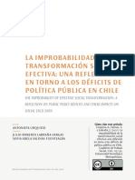 Urquieta, Vargas & Fuentealba (2021) - La Improbabilidad de La Transformación.