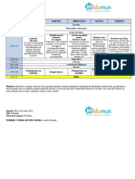 PLANEACIÓN - PREK 09 Al 13 Enero 2023