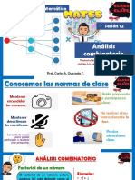 RM - 2.° - S12 - Análisis Combinatorio - Resuelto