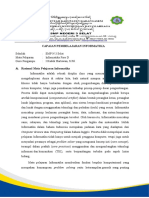 Capaian Pembelajaran Informatika I Kadek Hartawan, S.Pd.