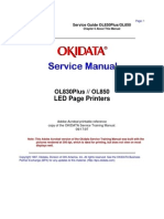 Okidata OL 830 Plus, 850 Service Manual