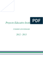 Proyecto Educativo Institucional PROYECT