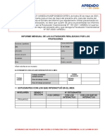 Formato Informe Mensual