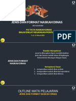 Overview Jenis Dan Format Naskah Dinas - Baru