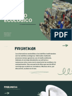 Verde Oscuro Verde Oliva Crema Formas y Garabatos Informe de Impacto Ambiental Presentación