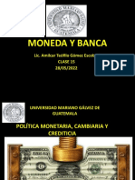 15a. Clase MONEDA y BANCA 28-5-2022