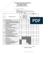 Format Verifikasi Dokumen Persyaratan Penerimaan Peserta Didik Baru