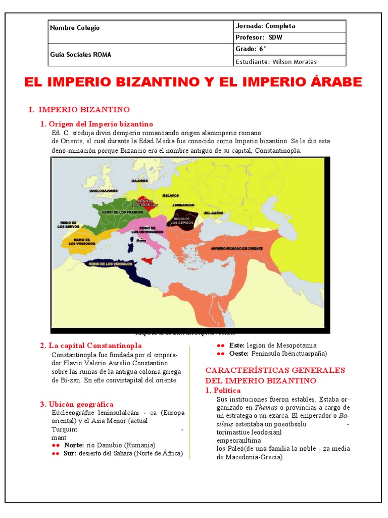 Historia del Imperio Bizantino | PDF | Ciencias sociales