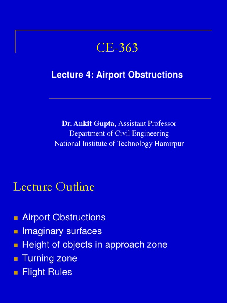 Lecture 4 final airport pdf instrument flight rules visual