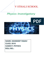 Electromagnetic Induction (P) by MANDEEP YADAV
