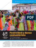 Festividad y Danza Costumbrista - El Chacranegro de San Francisco de Mosca