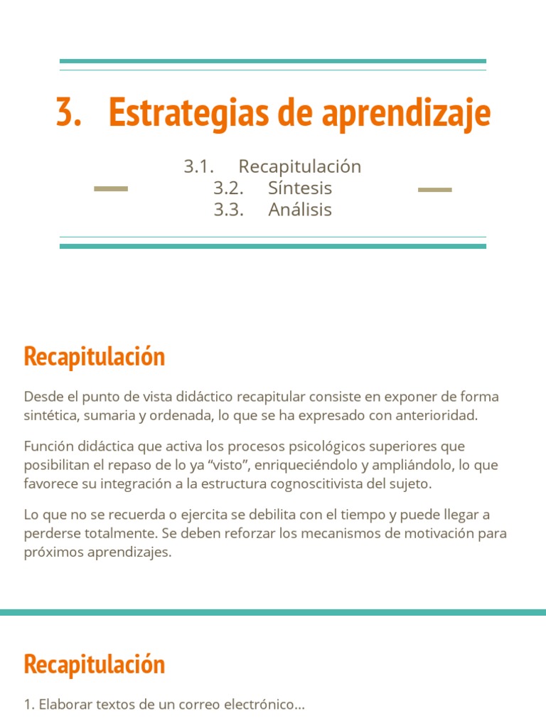 Estrategias de Aprendizaje | PDF | Aprendizaje | Enseñando